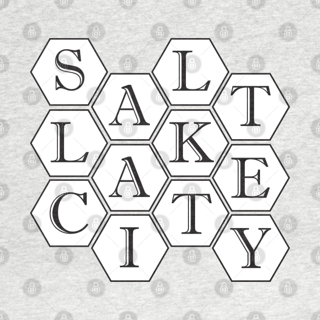 Salt Lake City Black by LocalZonly